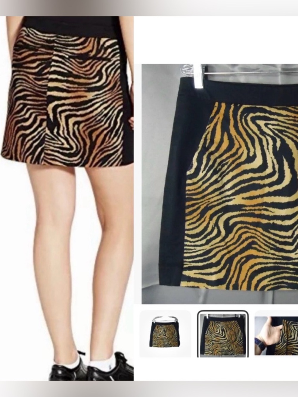 Ralph Lauren golf skort, Tiger Print, Size 10